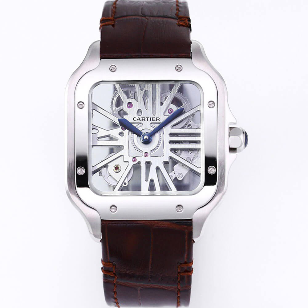 Ca*t1er Santos Skeleton Watch