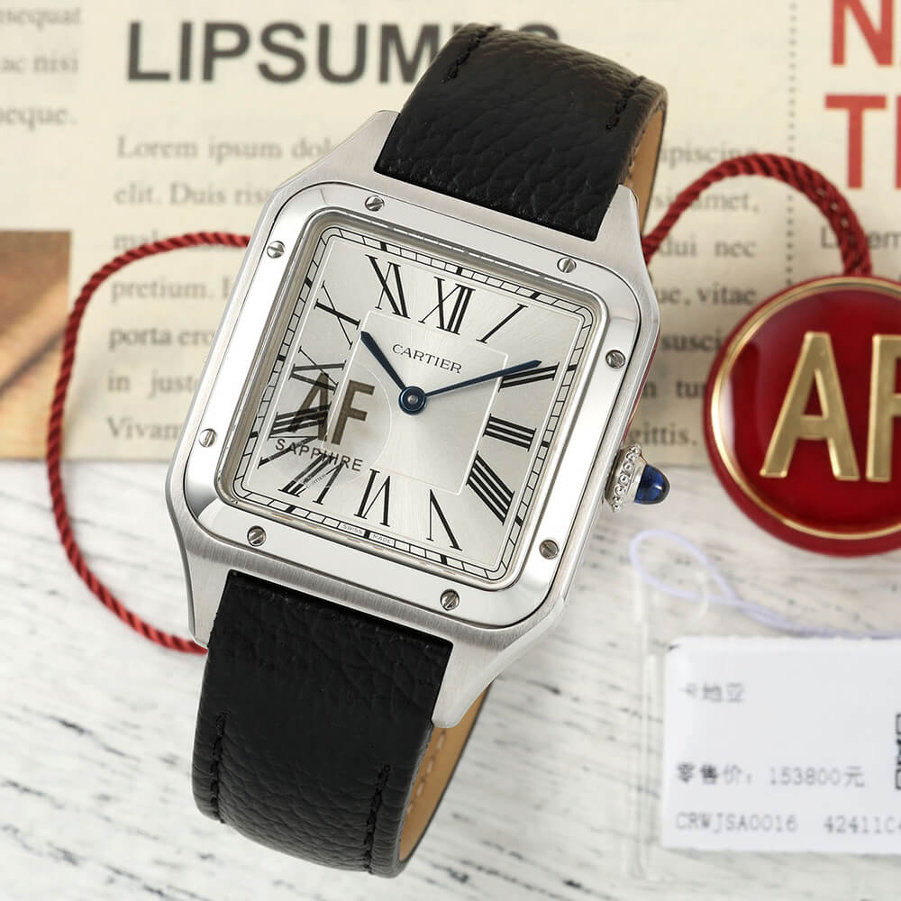 Ca*t1er Small Santos-Dumont watch