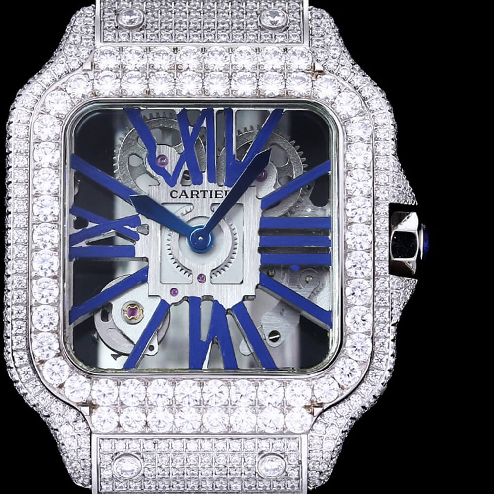 Ca*t1er Santos Skeleton Watch