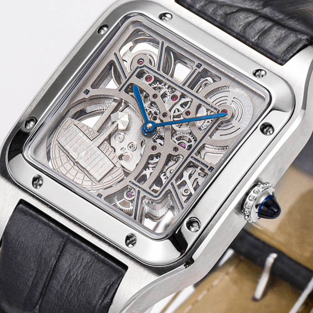 Ca*t1er Santos Skeleton Watch