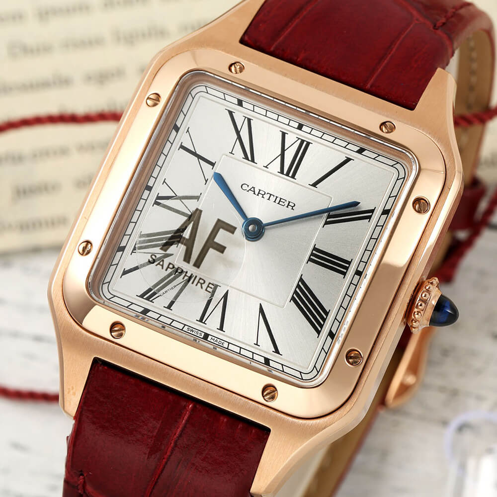 Ca*t1er Small Santos-Dumont watch