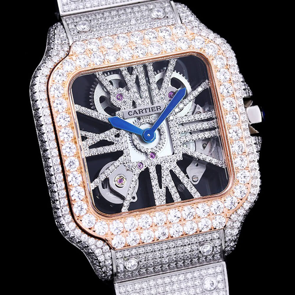 Ca*t1er Santos Skeleton Watch