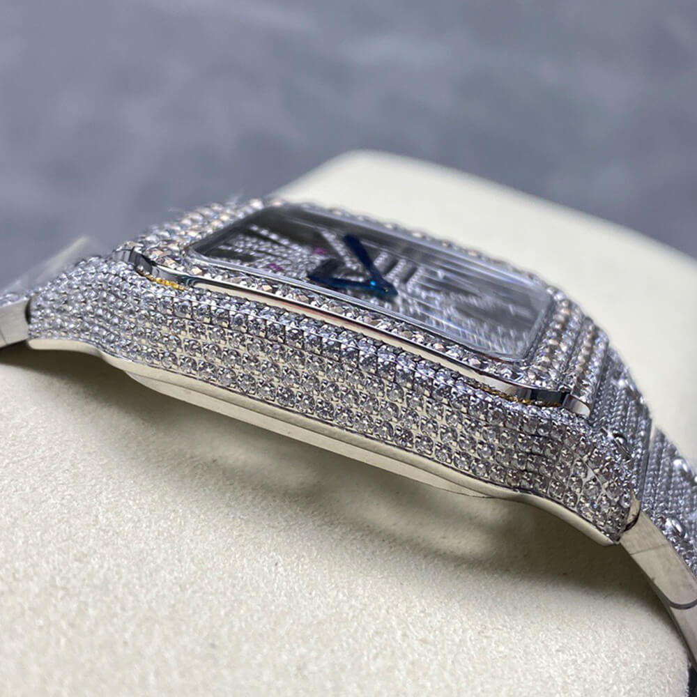 Ca*t1er Santos Skeleton Watch