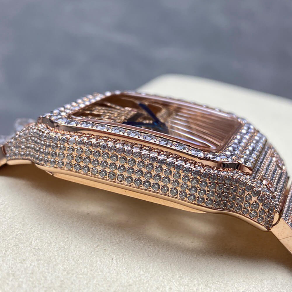 Ca*t1er Santos Skeleton Watch
