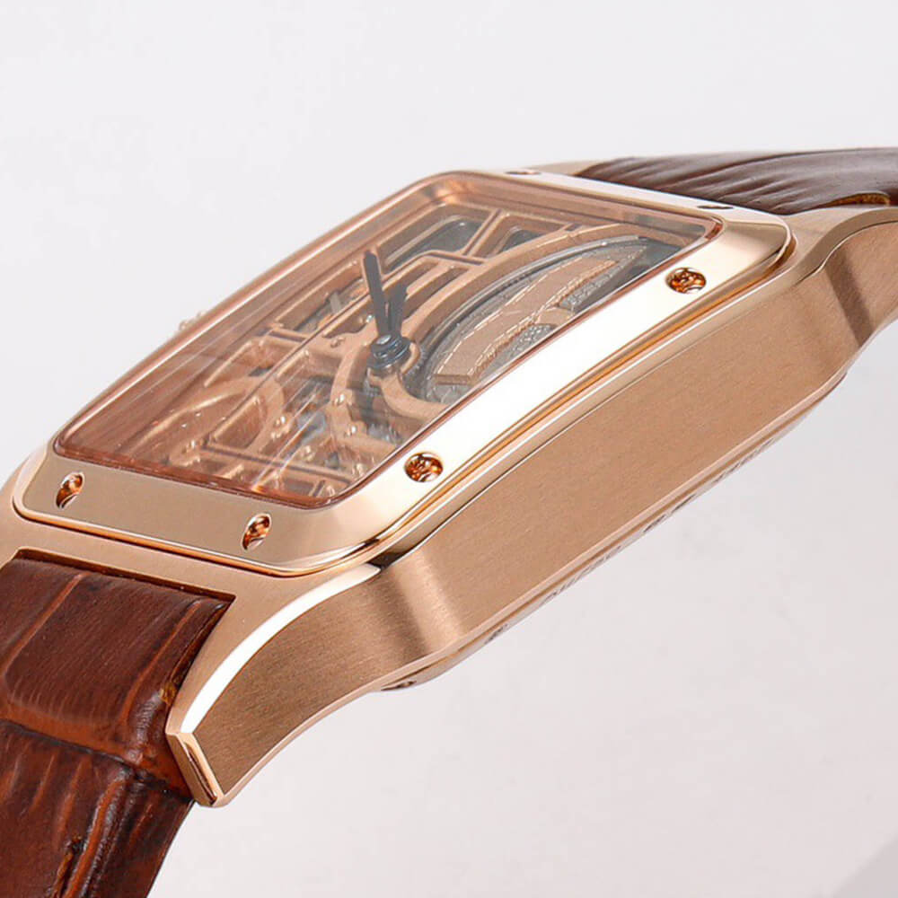Ca*t1er Santos Skeleton Watch
