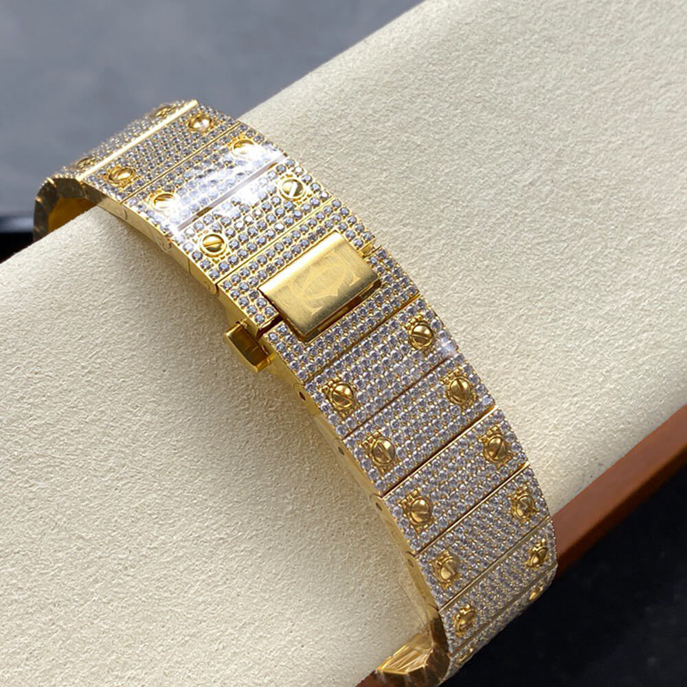 Ca*t1er Santos Skeleton Watch