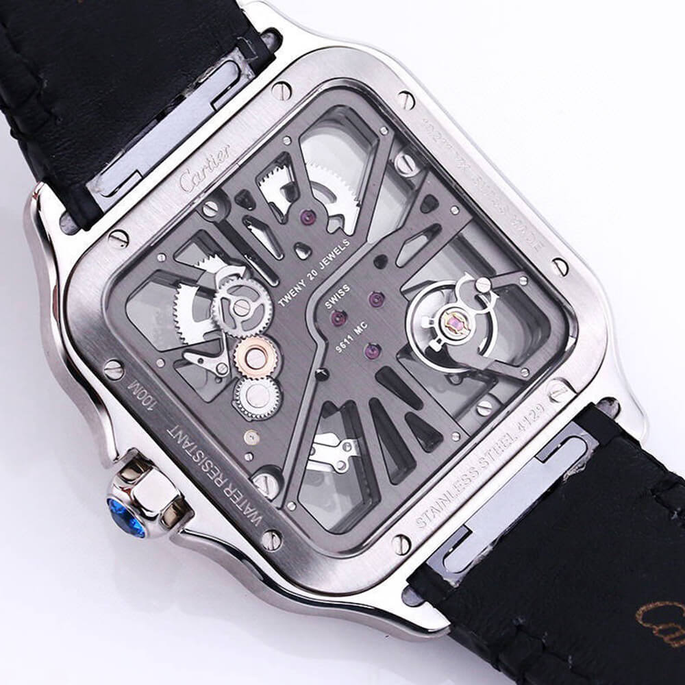 Ca*t1er Santos Skeleton Watch