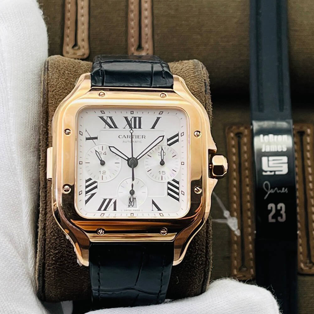 Santos de Ca*t1er Chronograph watch