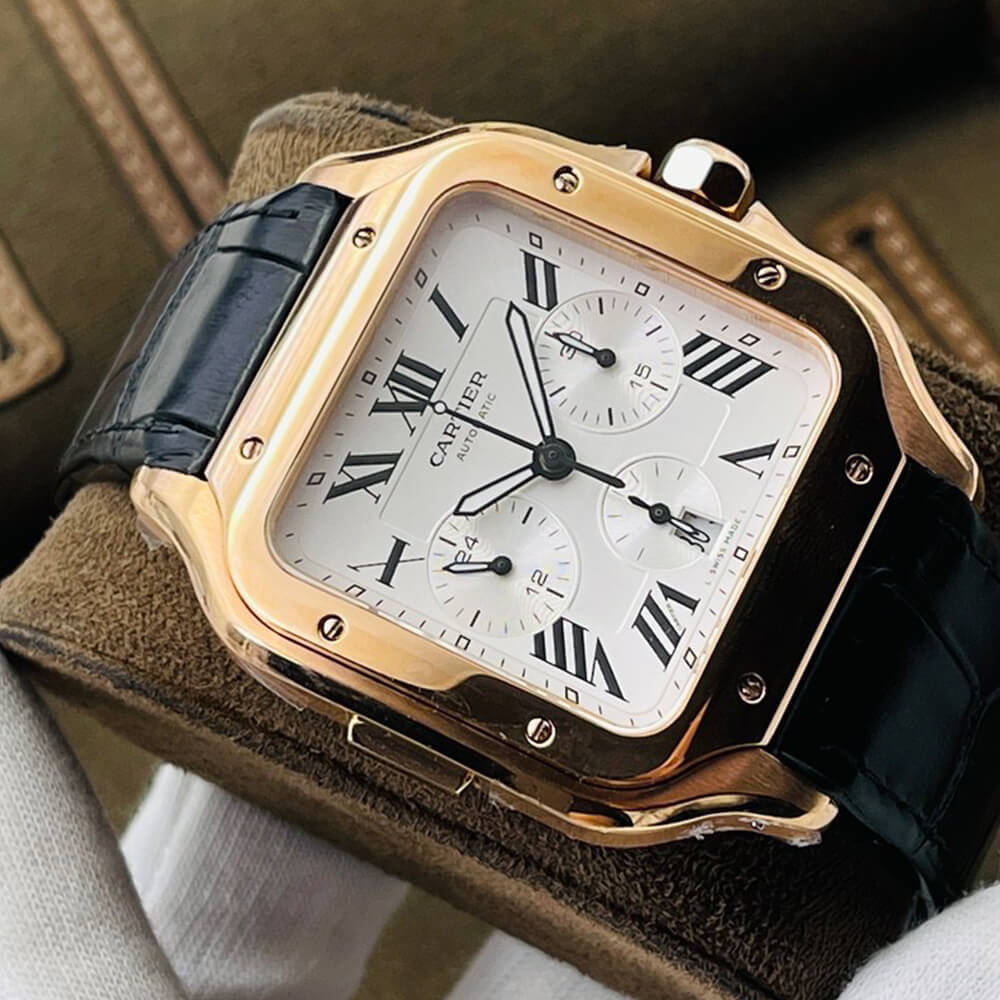 Santos de Ca*t1er Chronograph watch