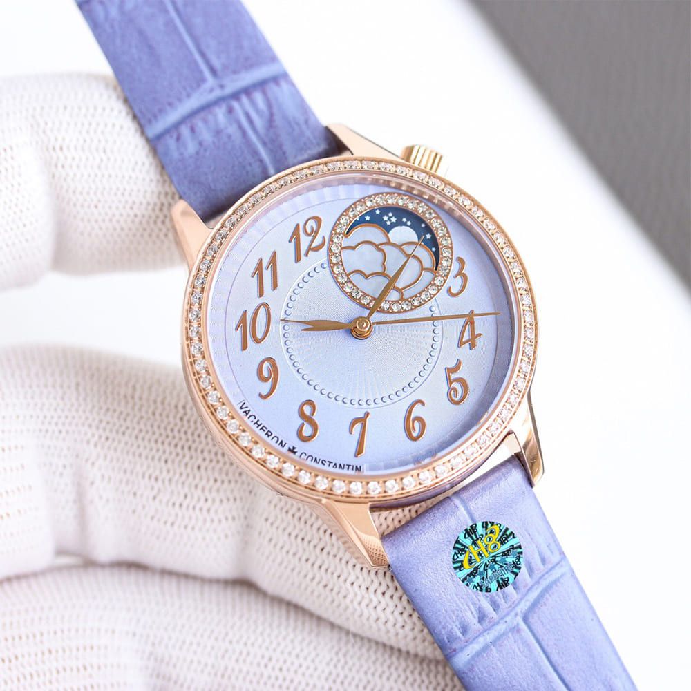 Vacheron C0nstan1n Egerie Moon phase