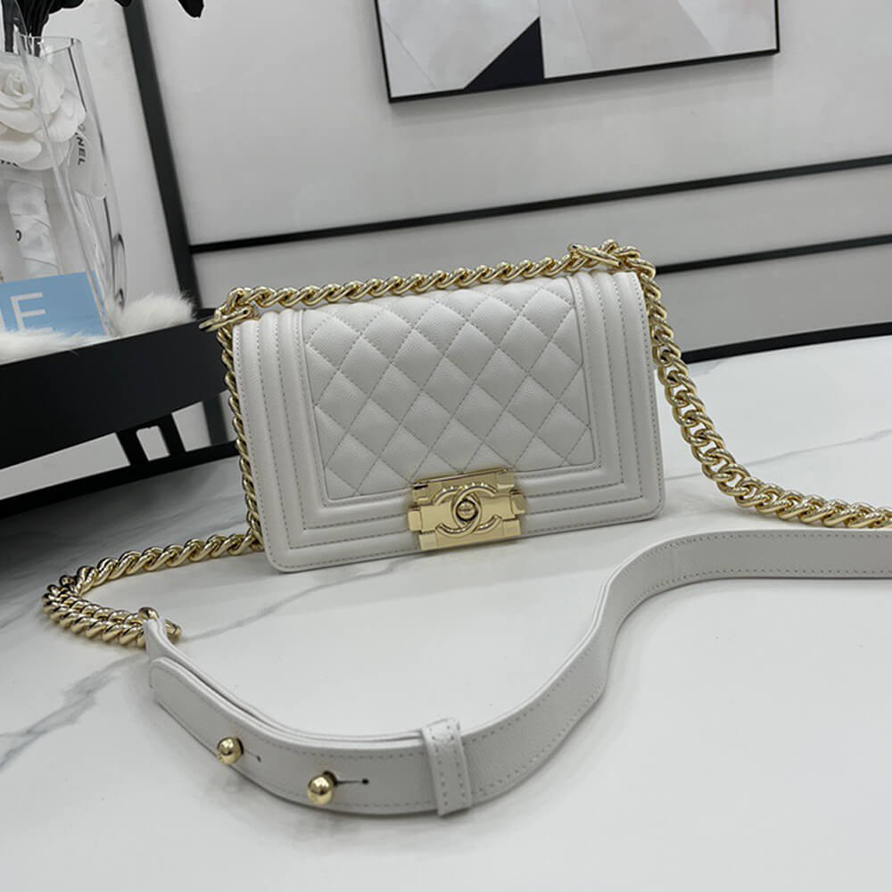 SMALL BOY Ch**el HANDBAG