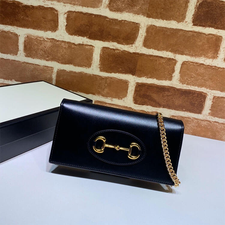 Gvc*1 Horsebit 1955 Wallet With Chain