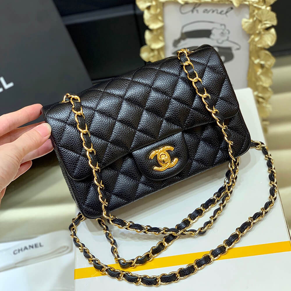 Ch**el MINI FLAP BAG