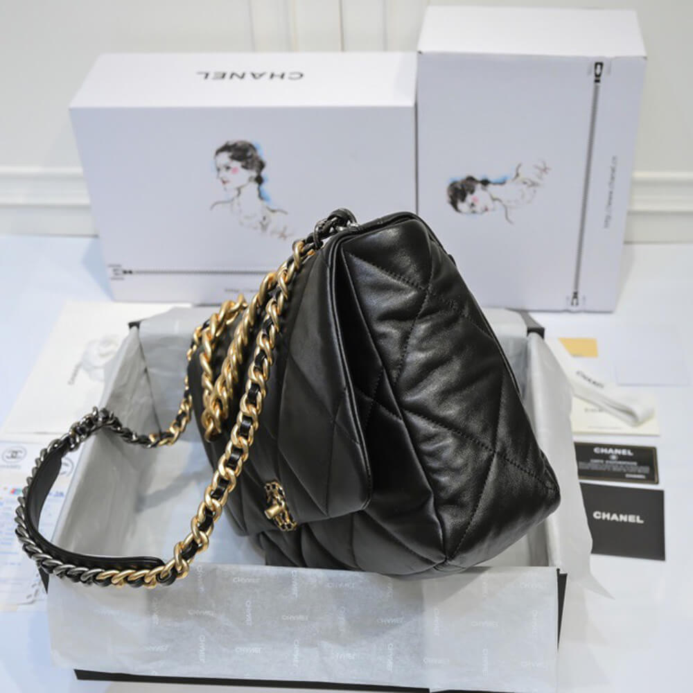 Ch**el 19 MAXI HANDBAG