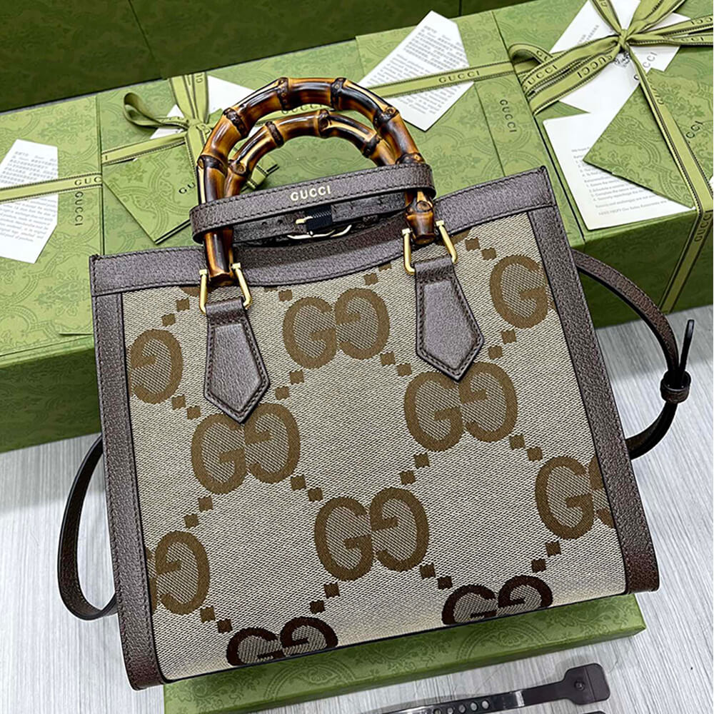 Gvc*1 Diana jumbo GG small tote bag