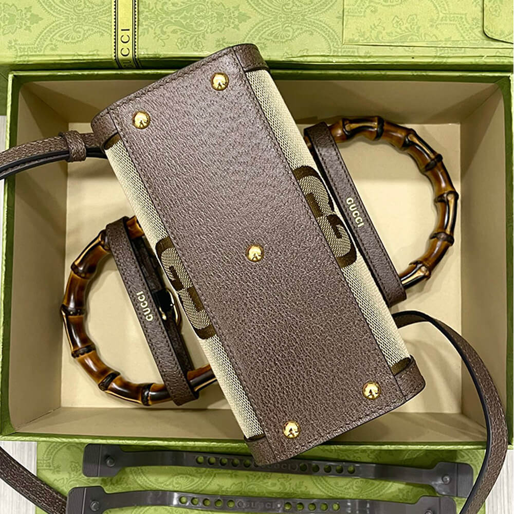 Gvc*1 Diana jumbo GG mini tote bag