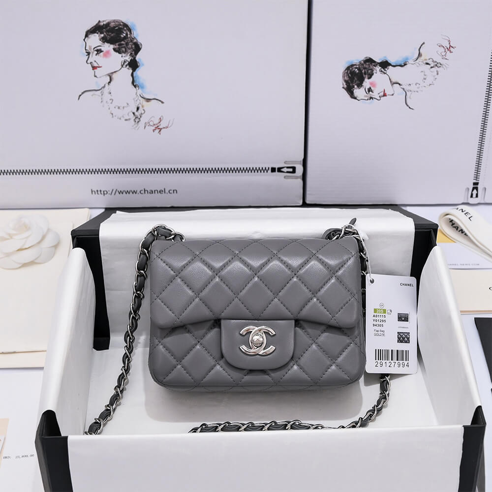 Ch**el MINI FLAP BAG