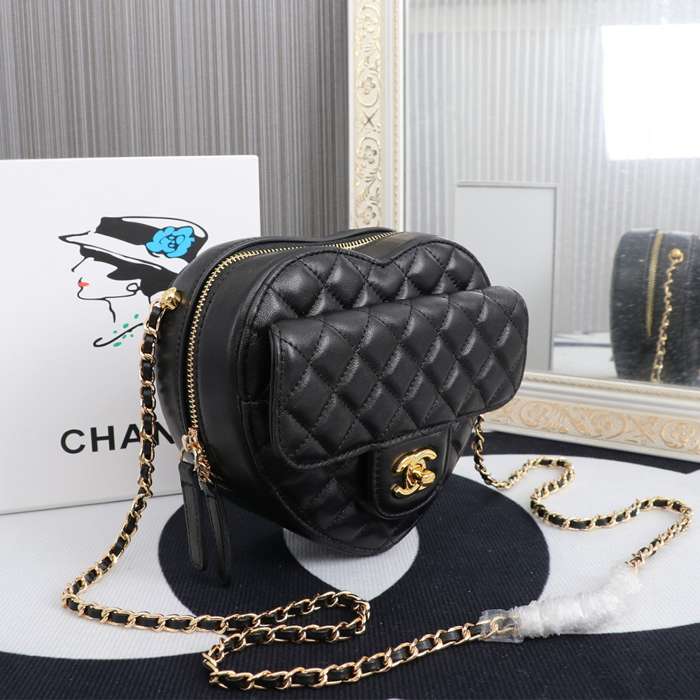 Ch**el 22s Heart Bag