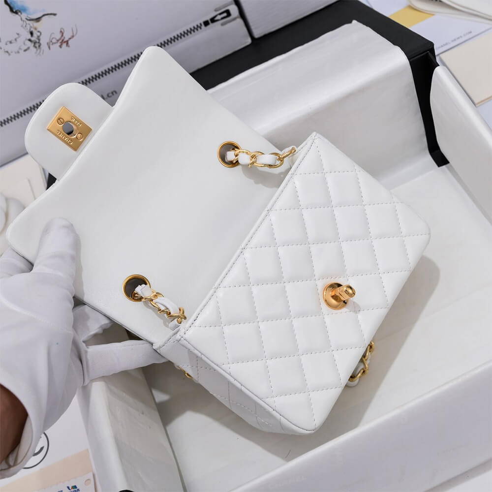 Ch**el MINI FLAP BAG