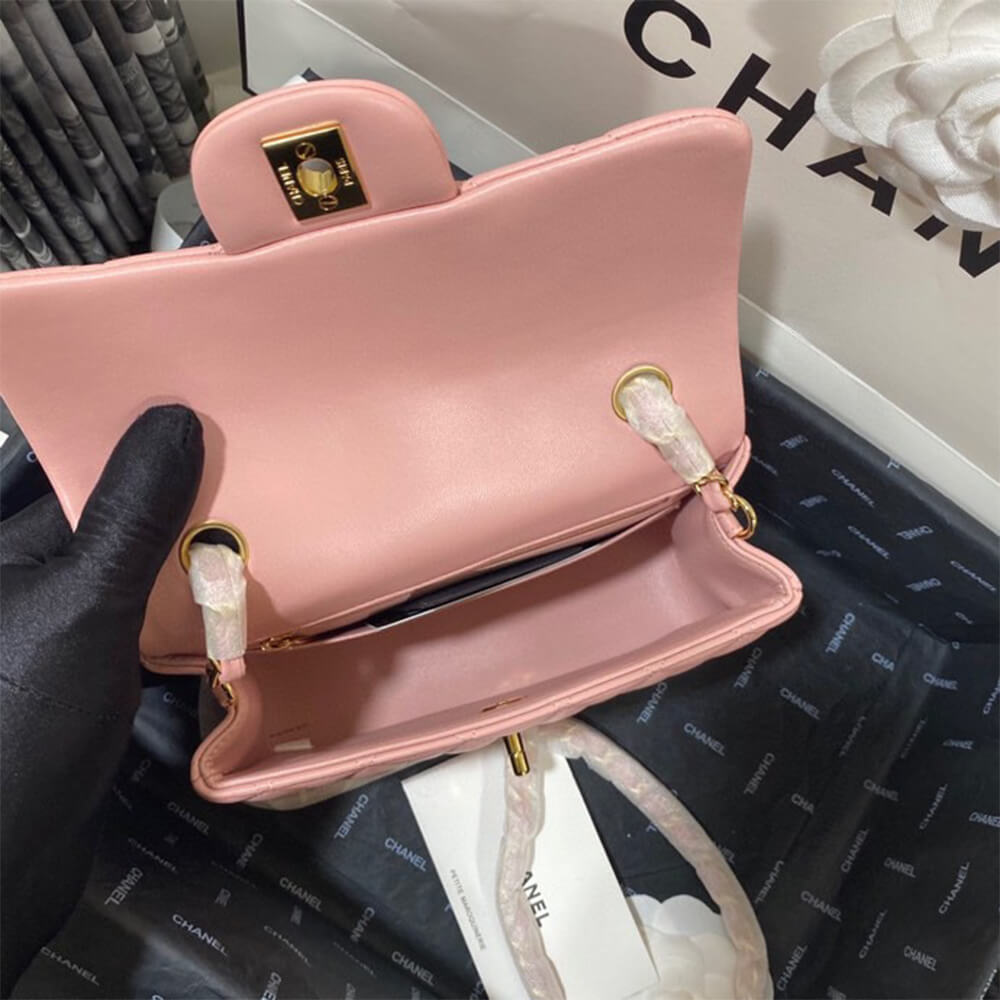 Ch**el MINI FLAP BAG