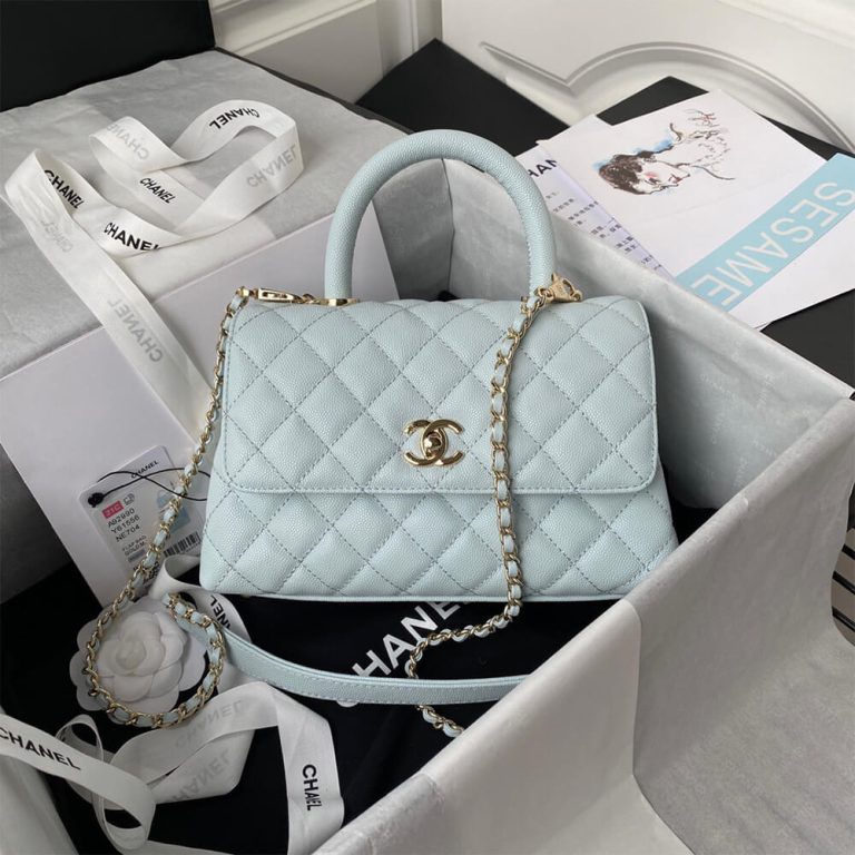 Ch**el Coco Handle Bag Small