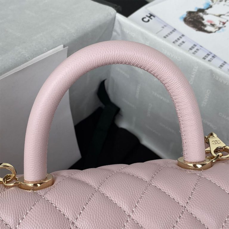 Ch**el Coco Handle Bag Small