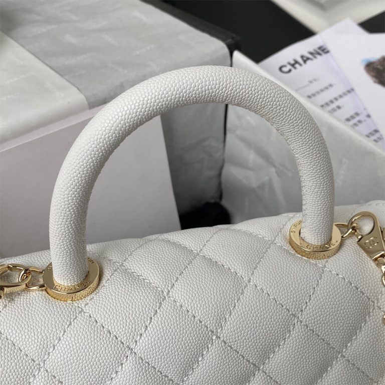 Ch**el Coco Handle Bag Small