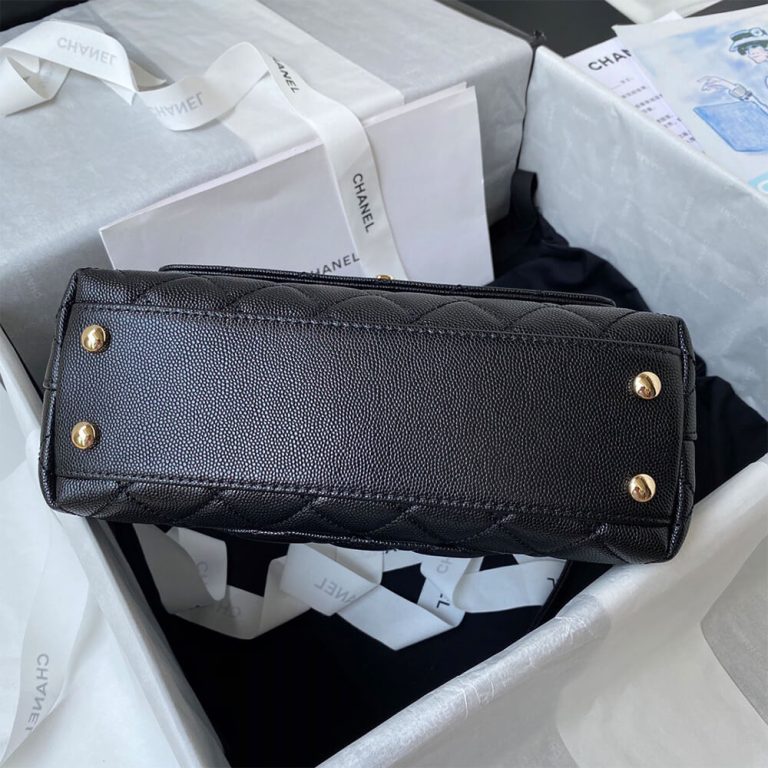 Ch**el Coco Handle Bag Small