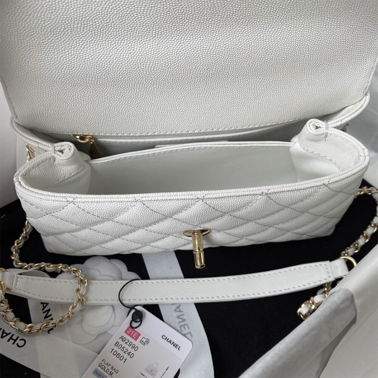 Ch**el Coco Handle Bag Small