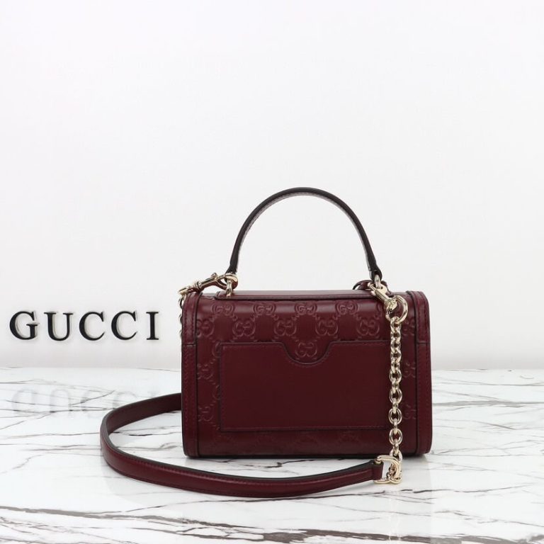 Gvc*1 PADLOCK SMALL TOP HANDLE BAG
