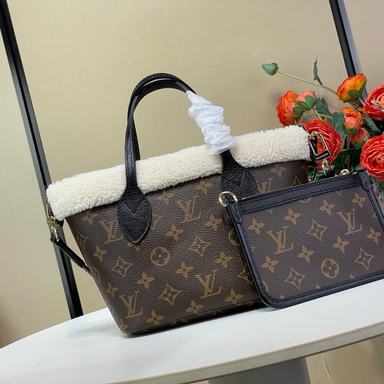 LV NEVERFULL BANDOULIÈRE INSIDE OUT BB