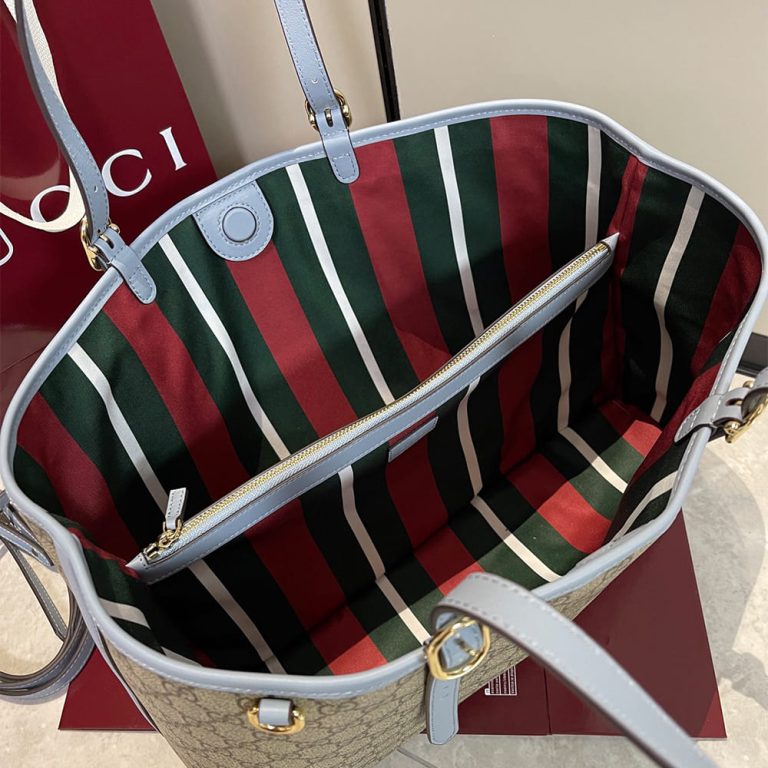 GG Emblem large tote bag