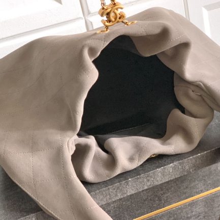 Ch**el LARGE HOBO BAG SUEDE(HIGH-END GRADE)