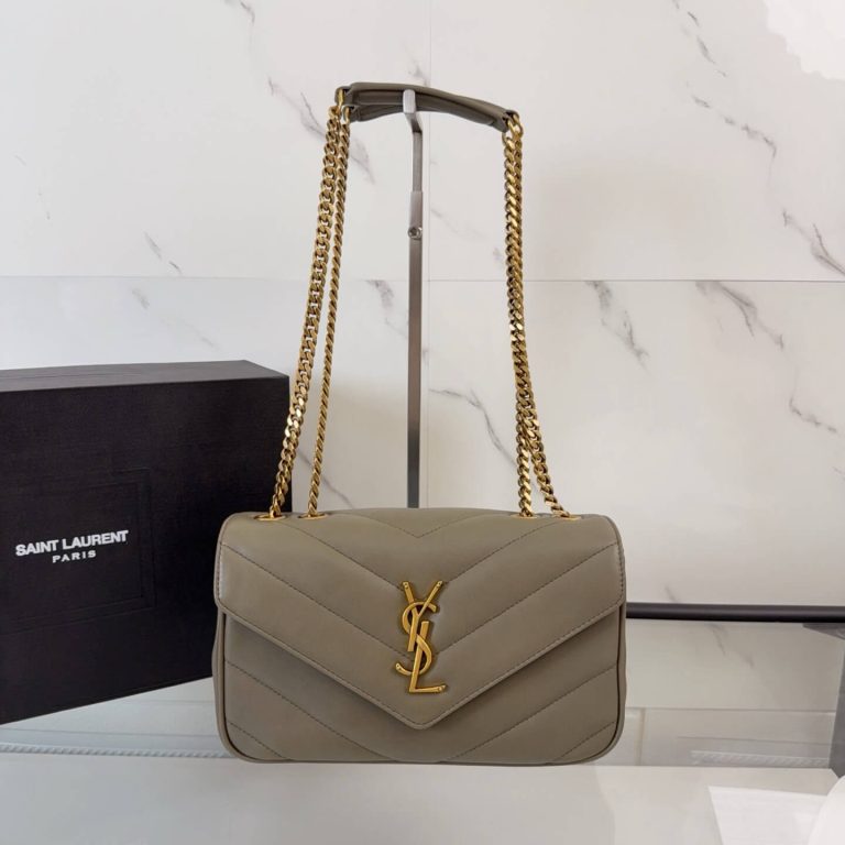 LOULOU small in MATELASSÉ lambskin