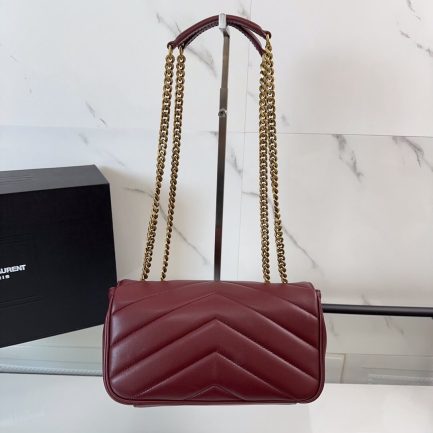 LOULOU small in MATELASSÉ lambskin