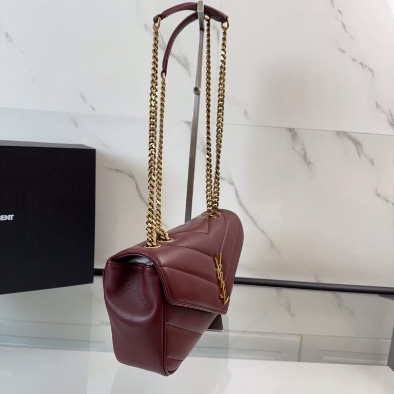 LOULOU small in MATELASSÉ lambskin